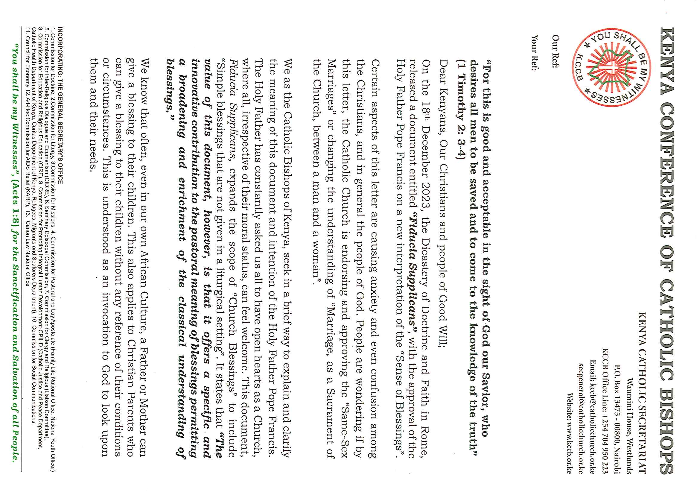 Press Statement Page 1